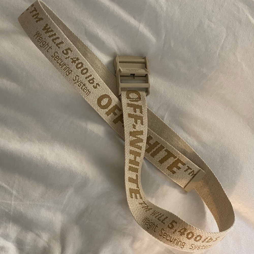 Off White Industrial Belt - Gem 